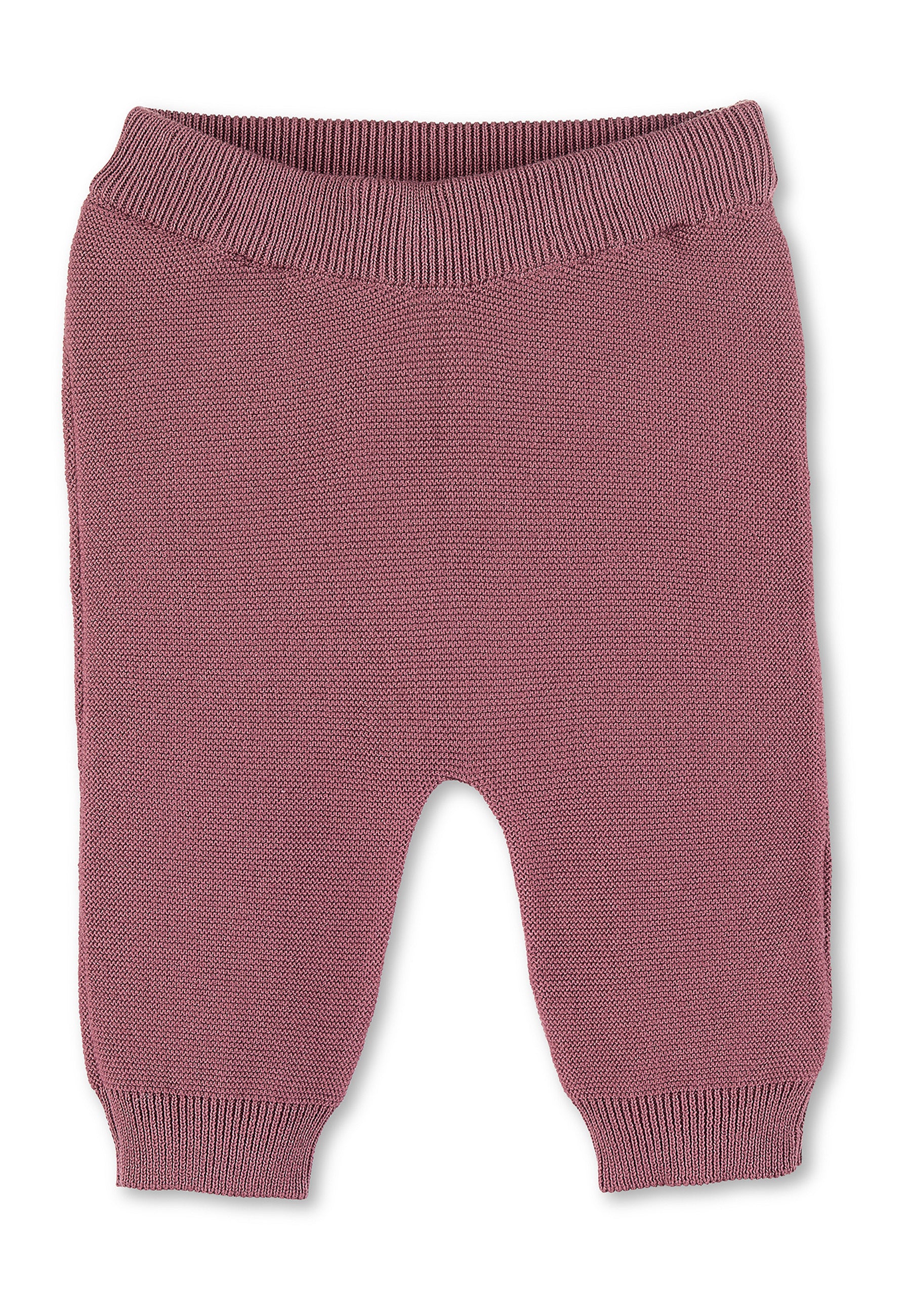 GOTS Strick-Hose aus Baumwolle (Bio) in Rosa