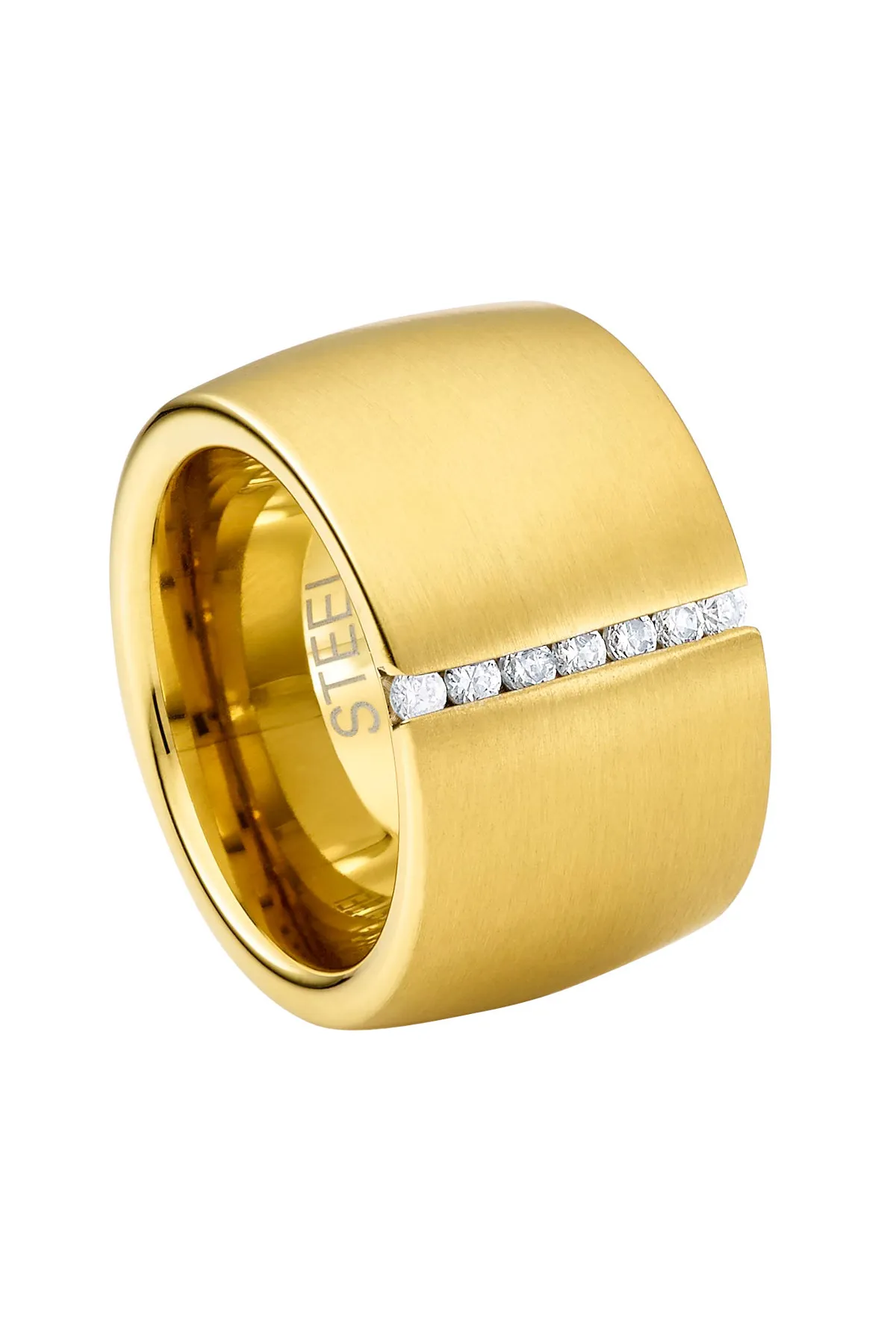 Heideman  Ring Lines goldfarben elegant