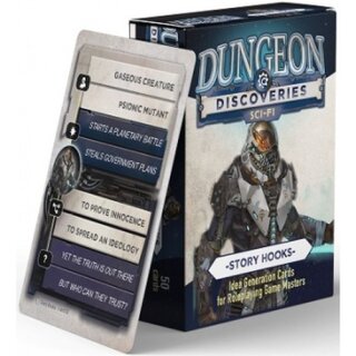 Dungeon Discoveries – Scifi Story Hooks (EN)