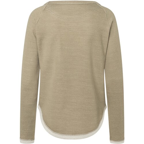 DAMEN LANGARMSHIRT W KNIT CREW