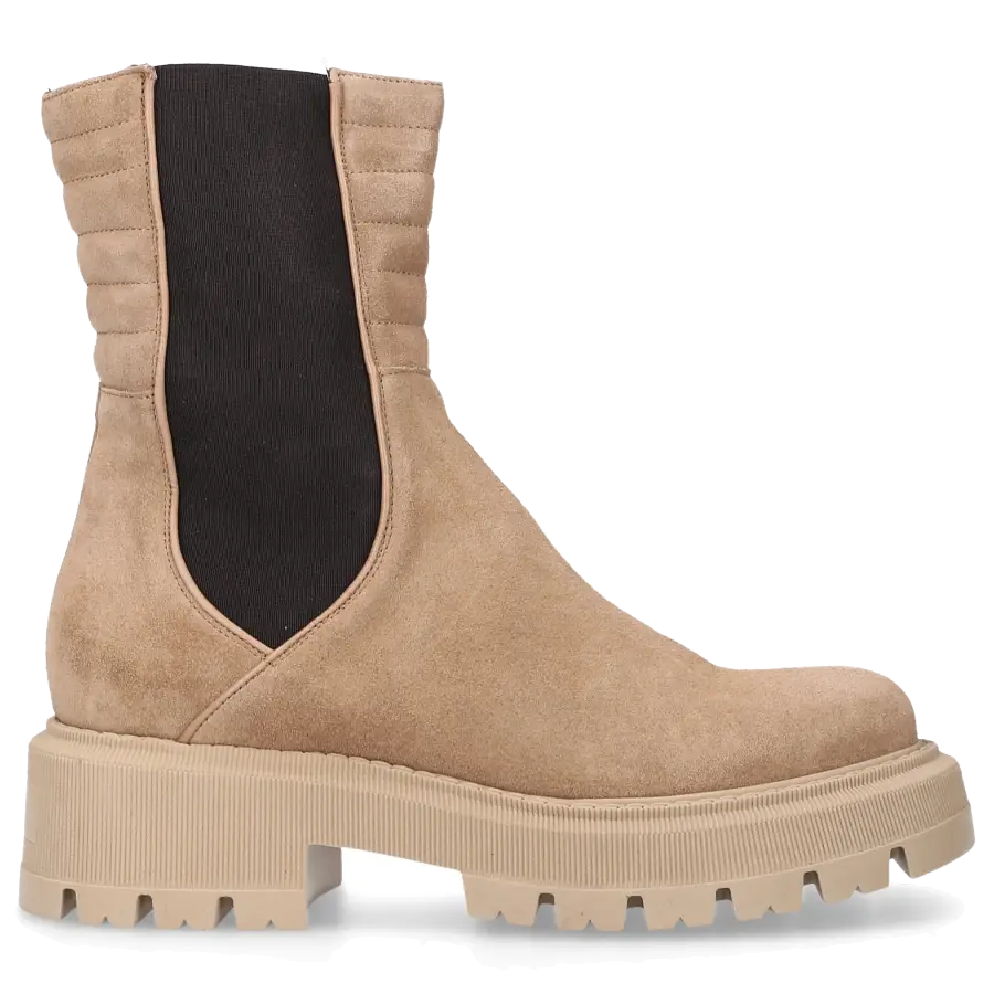 EN AVANT - Chelsea Boots 0537 Kalbsleder - beige