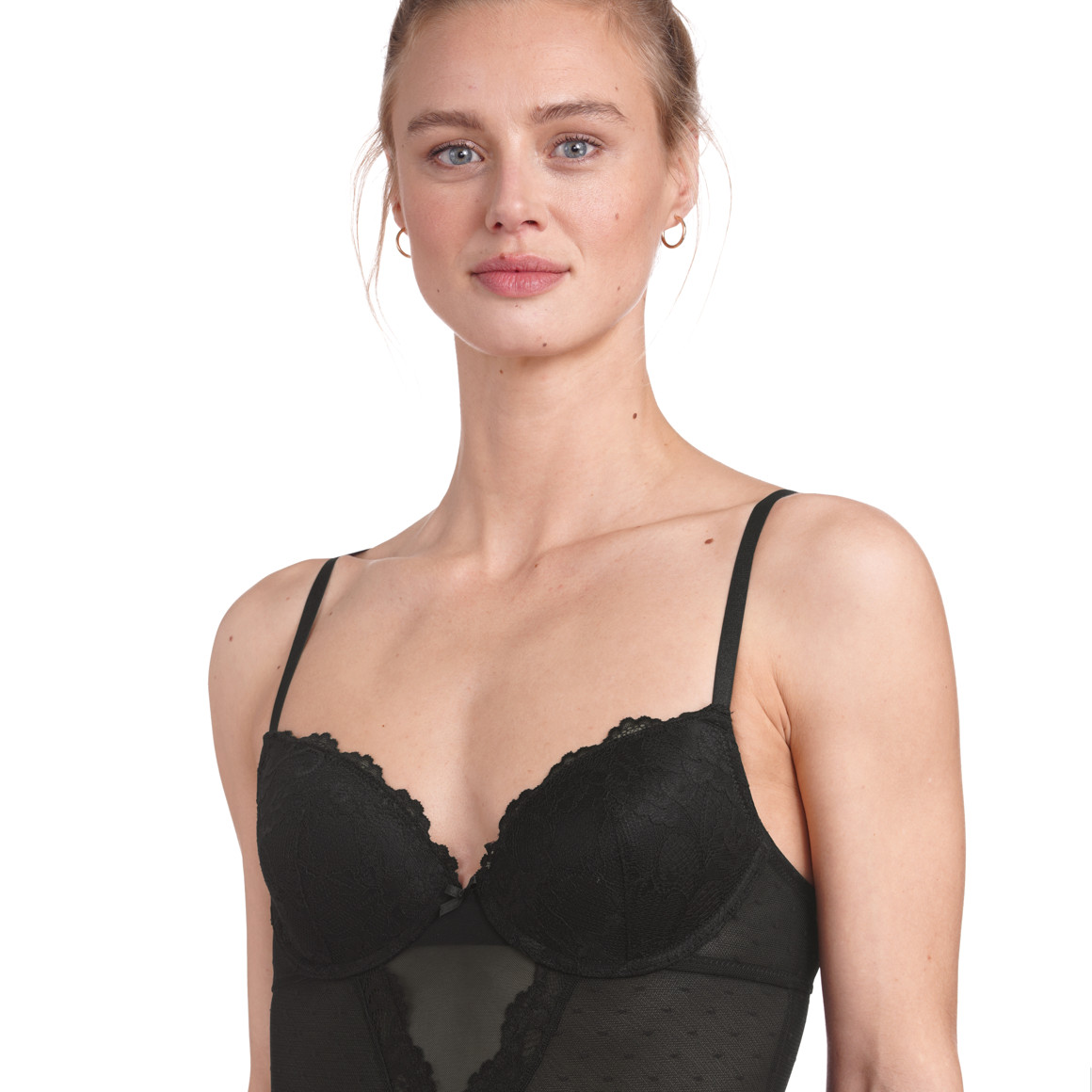 Damen Spitzen-Body