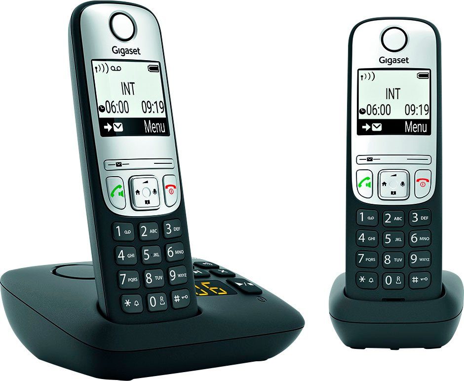 Gigaset A690A Duo Schnurloses DECT-Telefon (Mobilteile: 2)