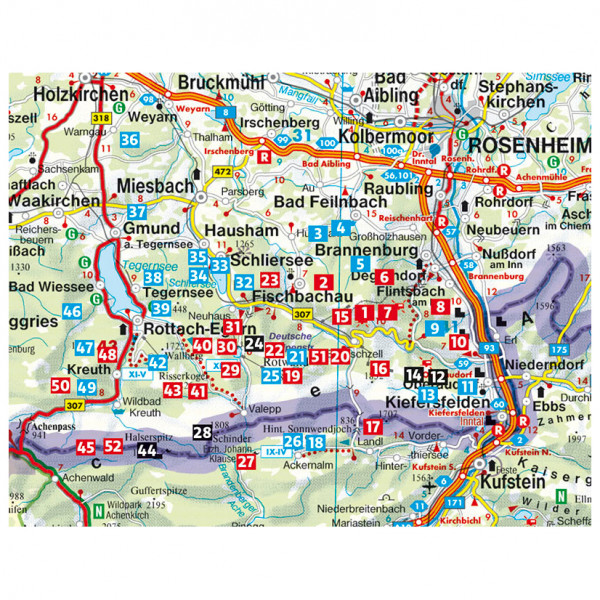Bergverlag Rother - Tegernseer und Schlierseer Berge - Wanderführer