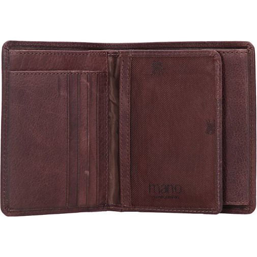 Mano Don Pietro Geldbörse Leder 9 cm