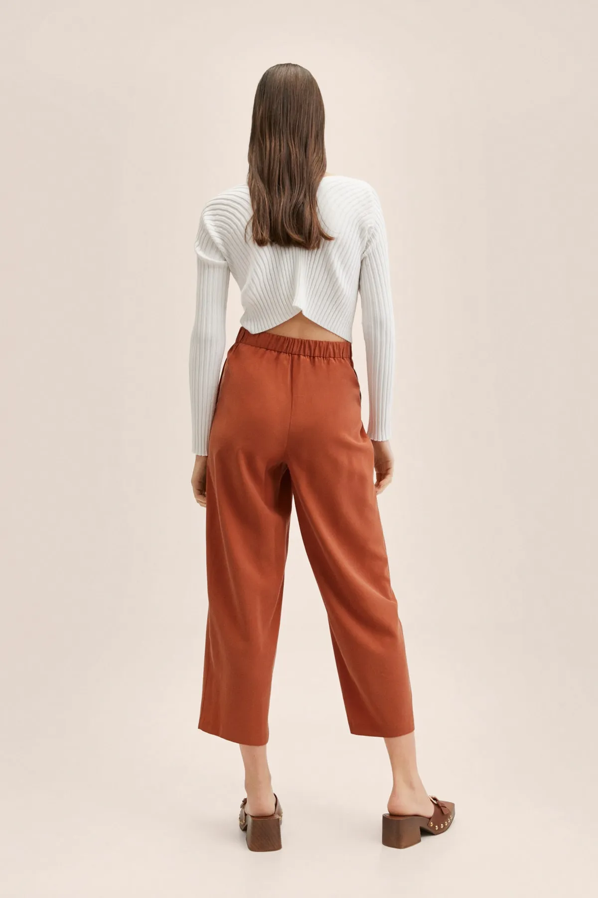 MANGO  27006306 Damen/Mädchen Gebranntes Orange