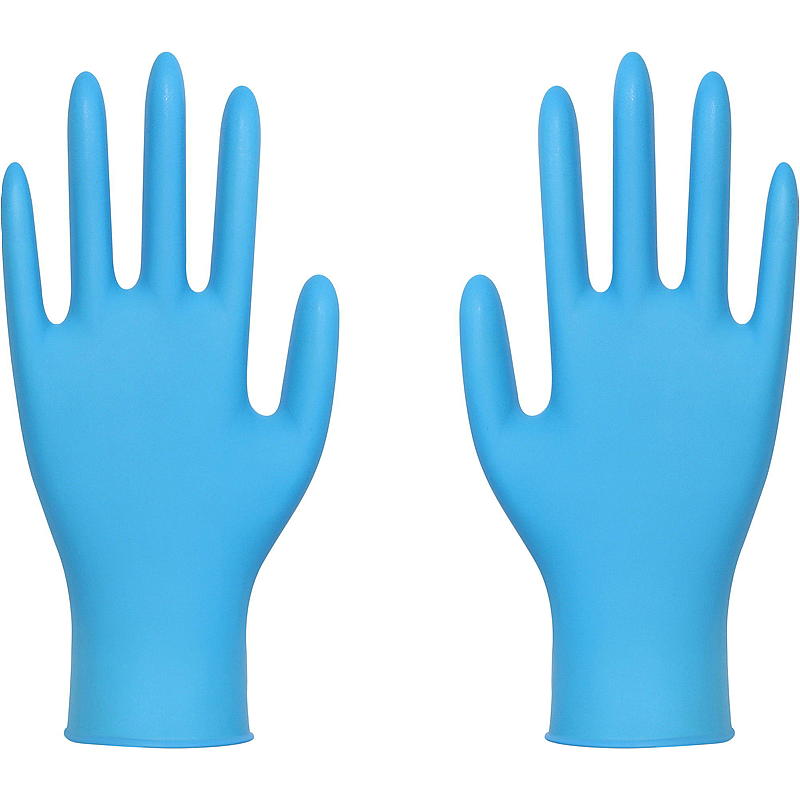 Work Engangshanske S/M 50-pk, nitril blue