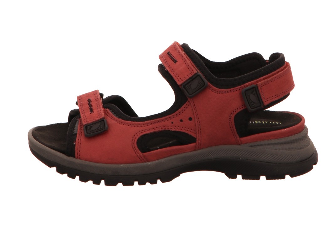 WALDLÄUFER Komfort Sandalen rot 769003