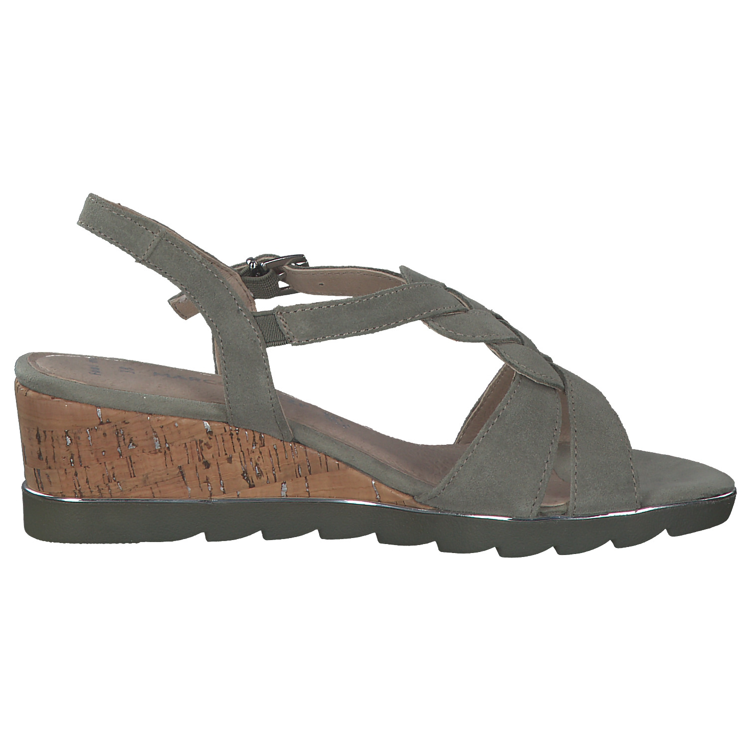Marco Tozzi 28719, Keilsandaletten, Damen, moos