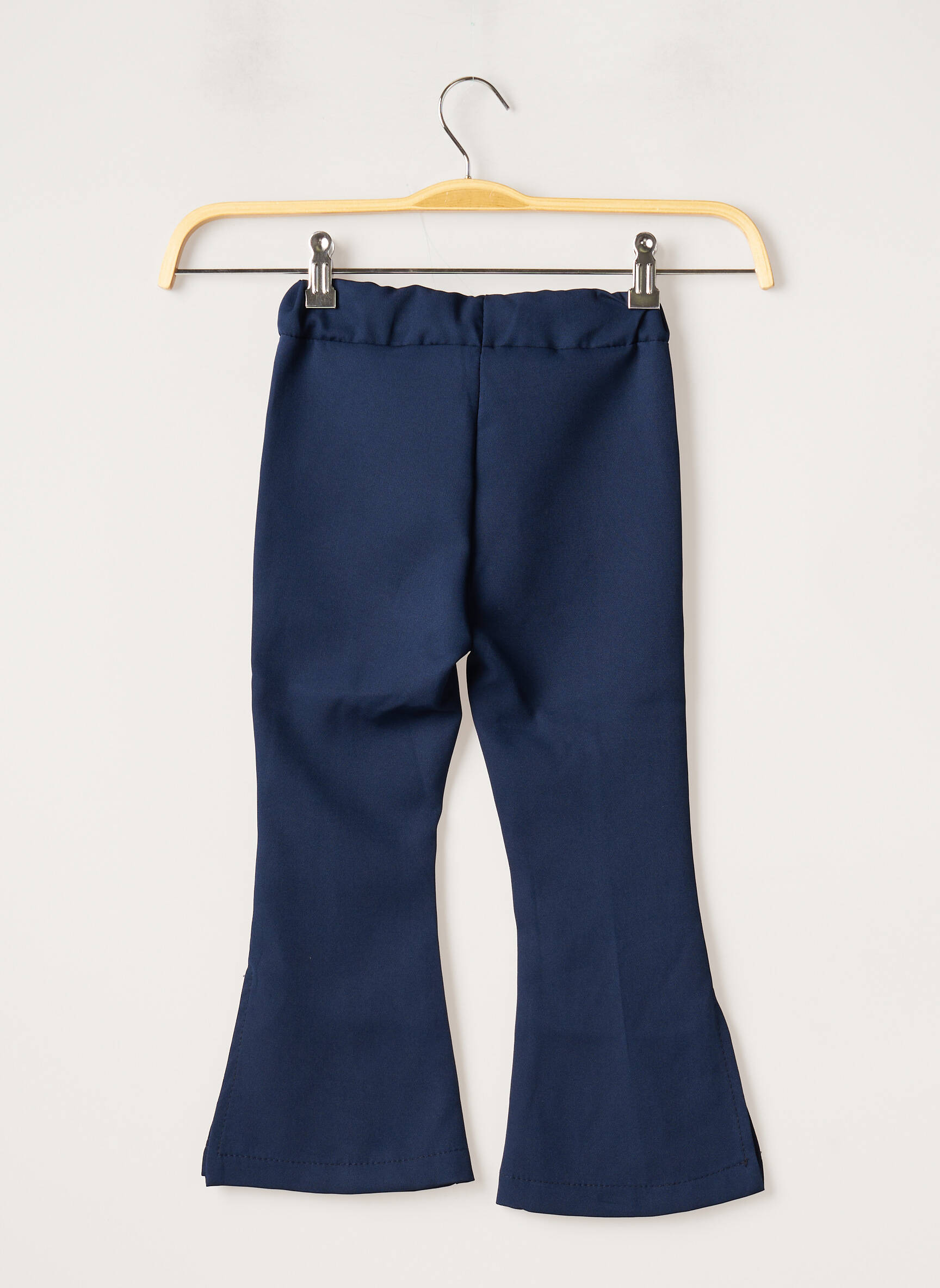 Mini Mignon Pantalons Flare Fille couleur bleu