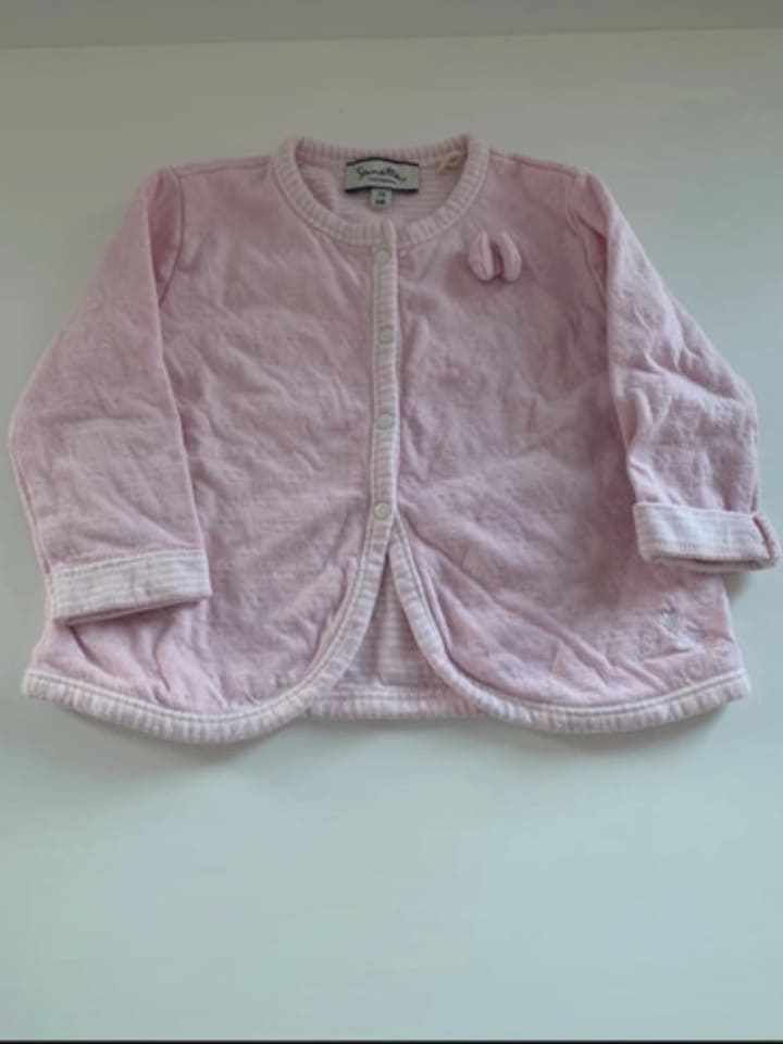 Sanetta Kidswear Cardigan in Rosa günstig kaufen 74