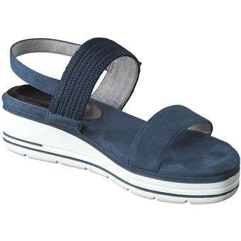 Marco Tozzi Earth Edition Sandale in blau