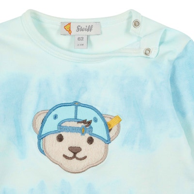 T-Shirt langarm, weiß für Jungs
