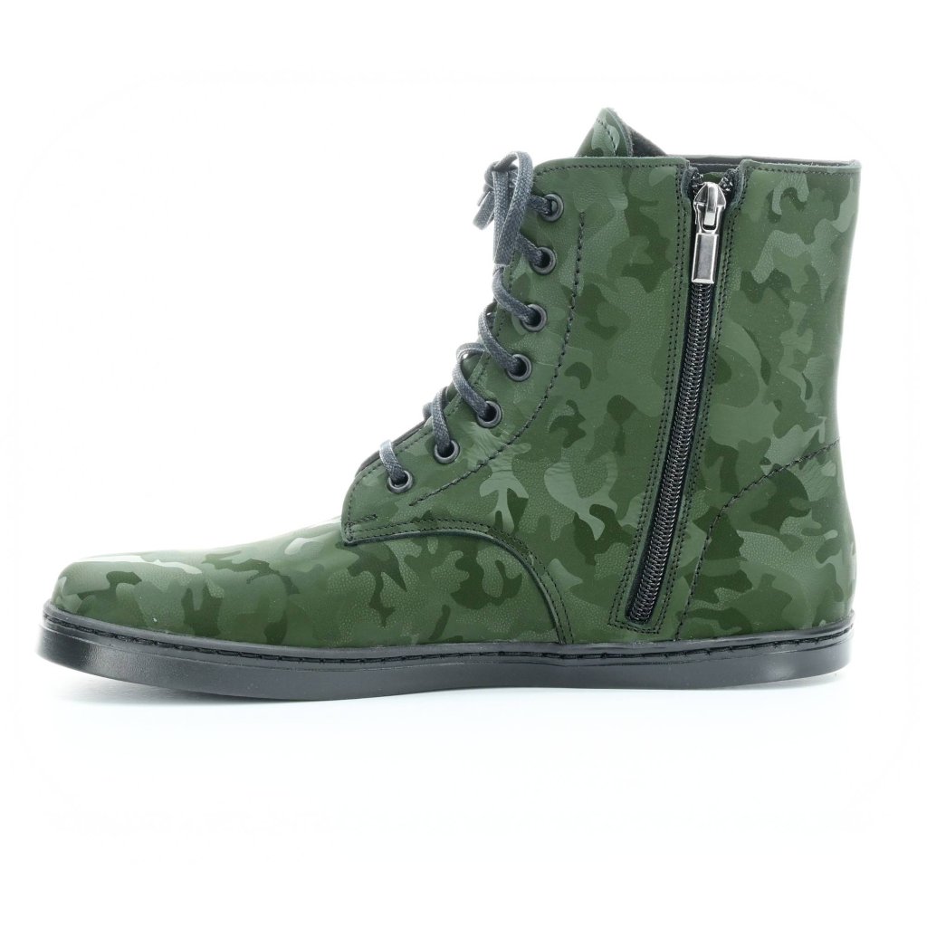 Peerko Go Camo grüne Barfuß-Stiefeletten