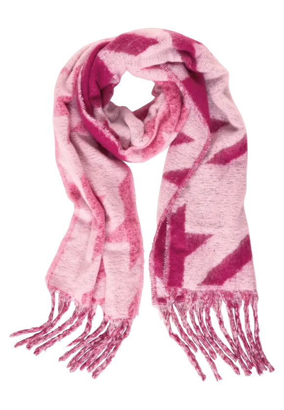 Street One Cosy Schal mit Fransen