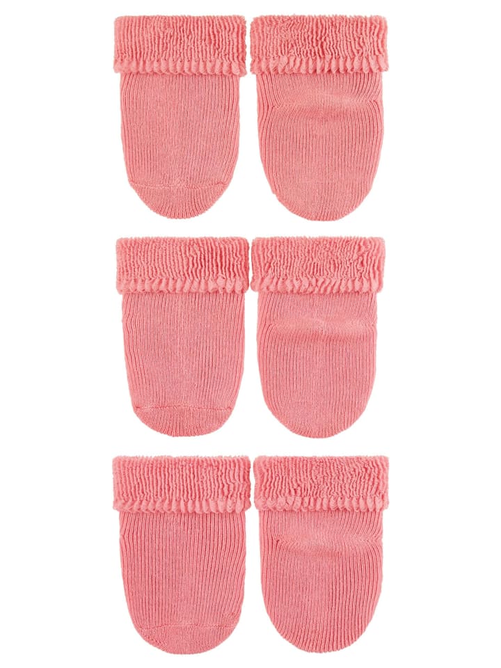 Sterntaler Erstlingssocken 3er-Pack uni in rosarot günstig kaufen onesize