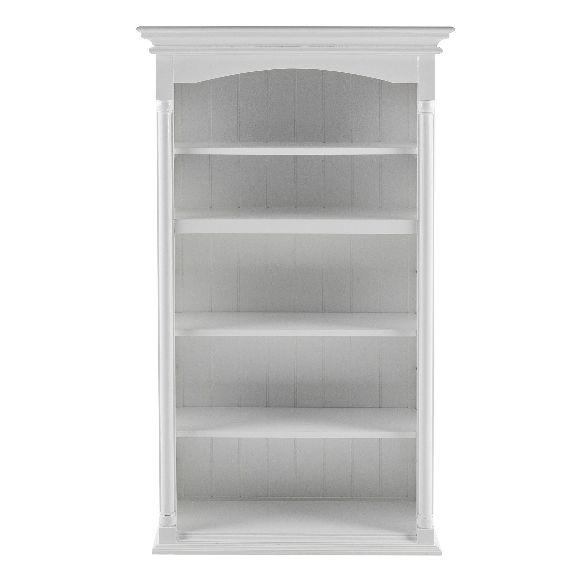 Novasolo Küchenbuffet Provence Verstellbare Regale, Single-Bay Hutch Kabinett