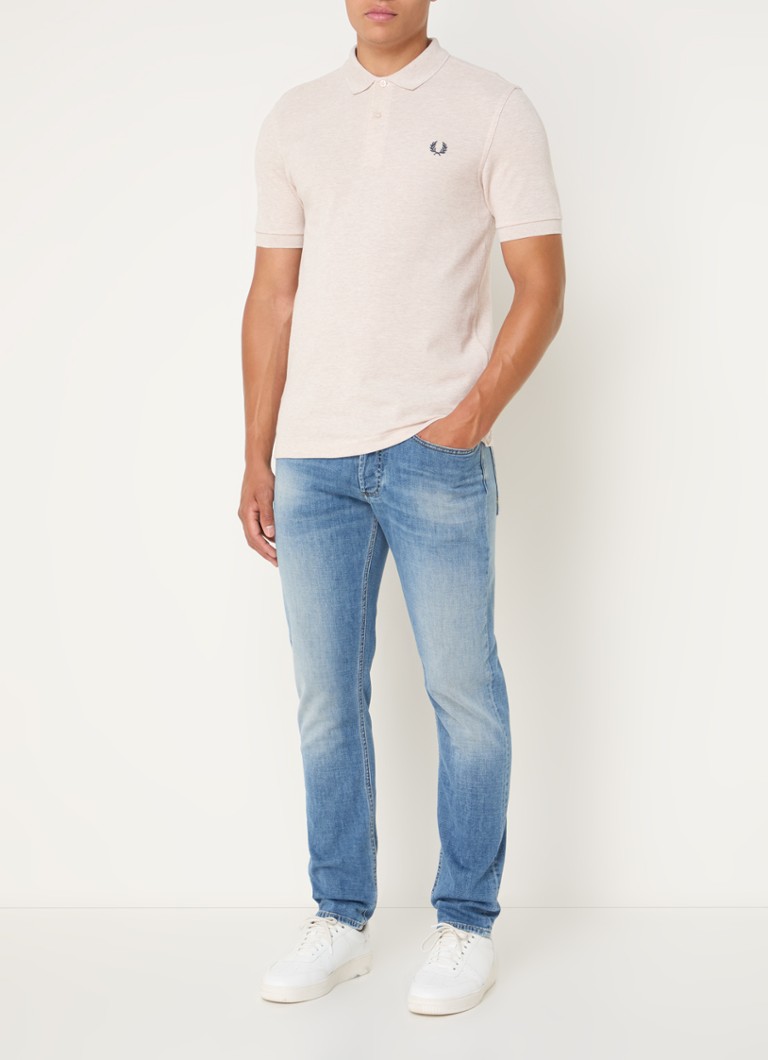 Fred Perry polo majica regularnog kroja od pike pamuka s vezom logotipa