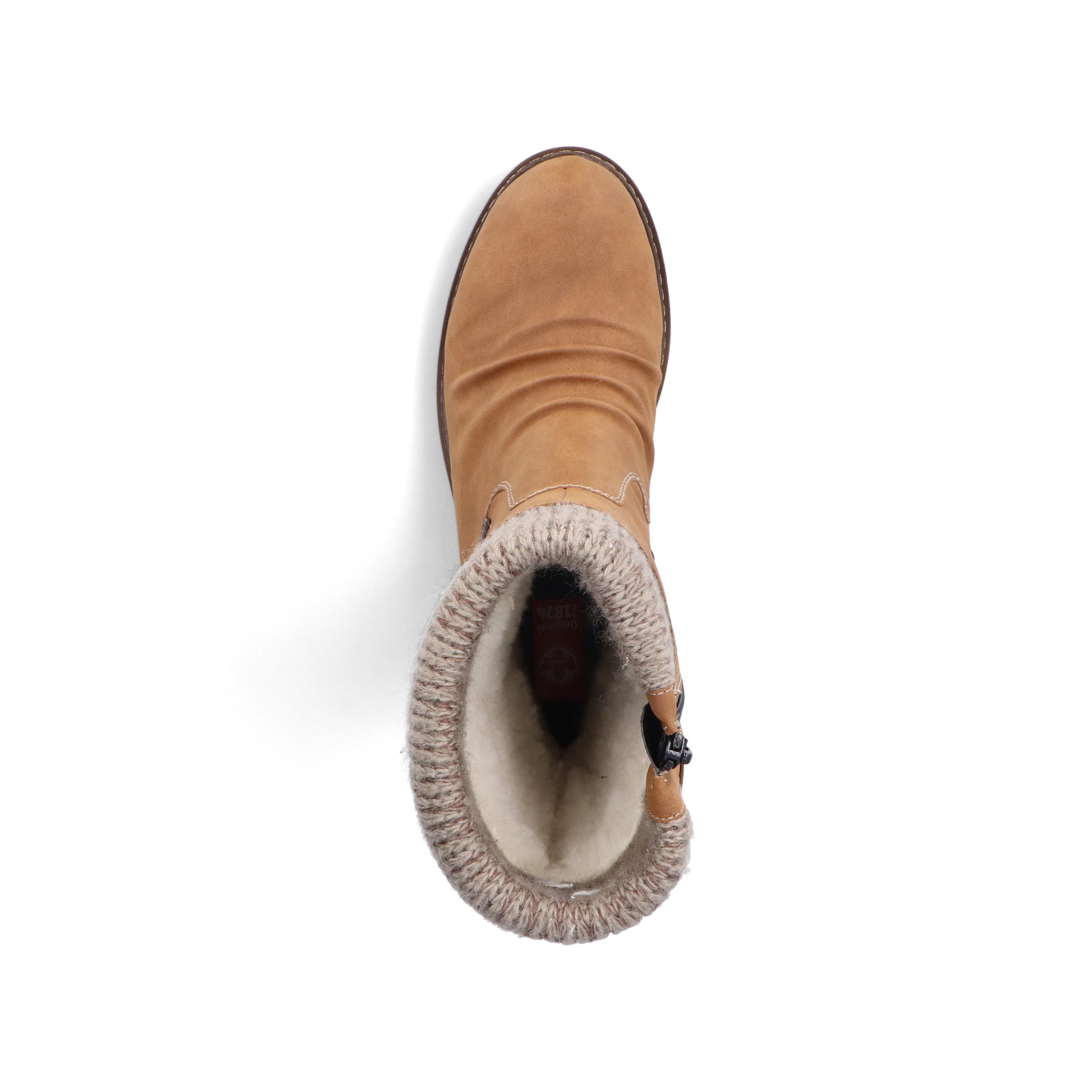 Rieker Damen Kurzstiefel kamelbraun
