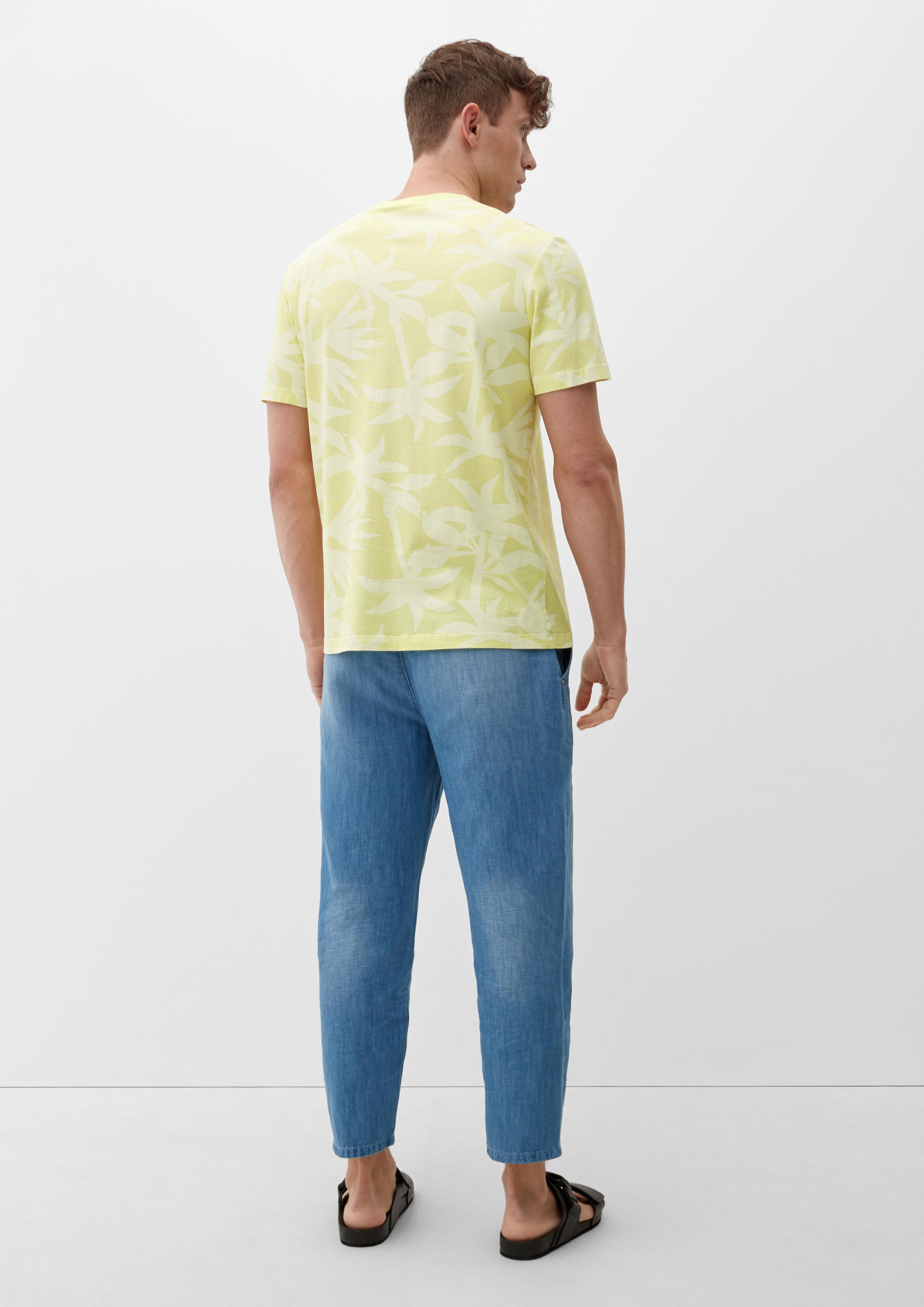 Baumwollshirt mit Allover-Print  2131386-70A2