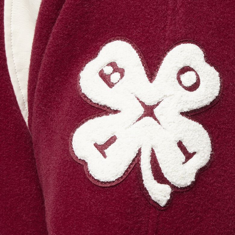 BoTT Teddy Varsity Jacket red