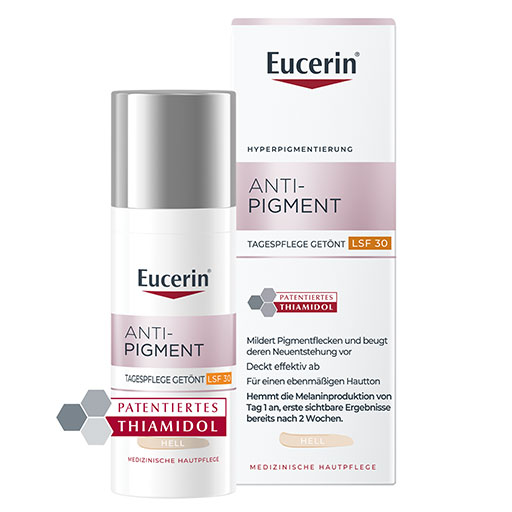 EUCERIN Anti-Pigment Tag getönt hell LSF 30  50 ml  Tagescreme