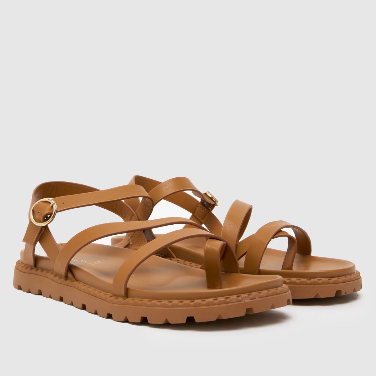 schuh barna trula pántos lányos ifjúsági szandál