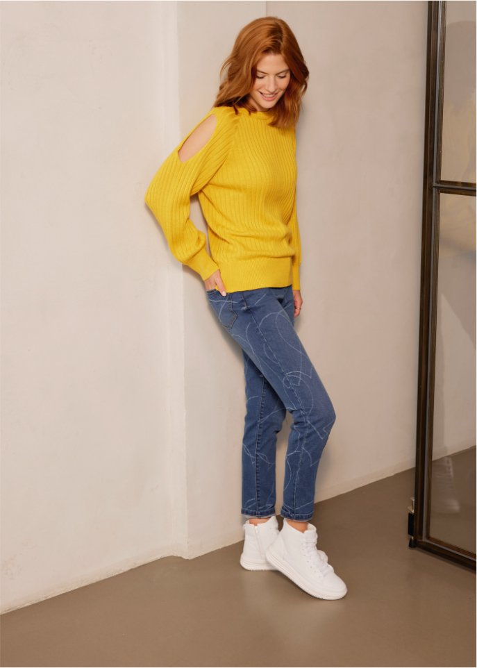 Pullover mit Cut-Outs