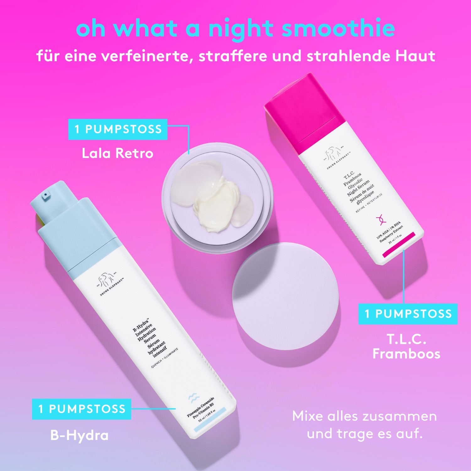T.L.C. Framboos™ Glycolic Night Serum