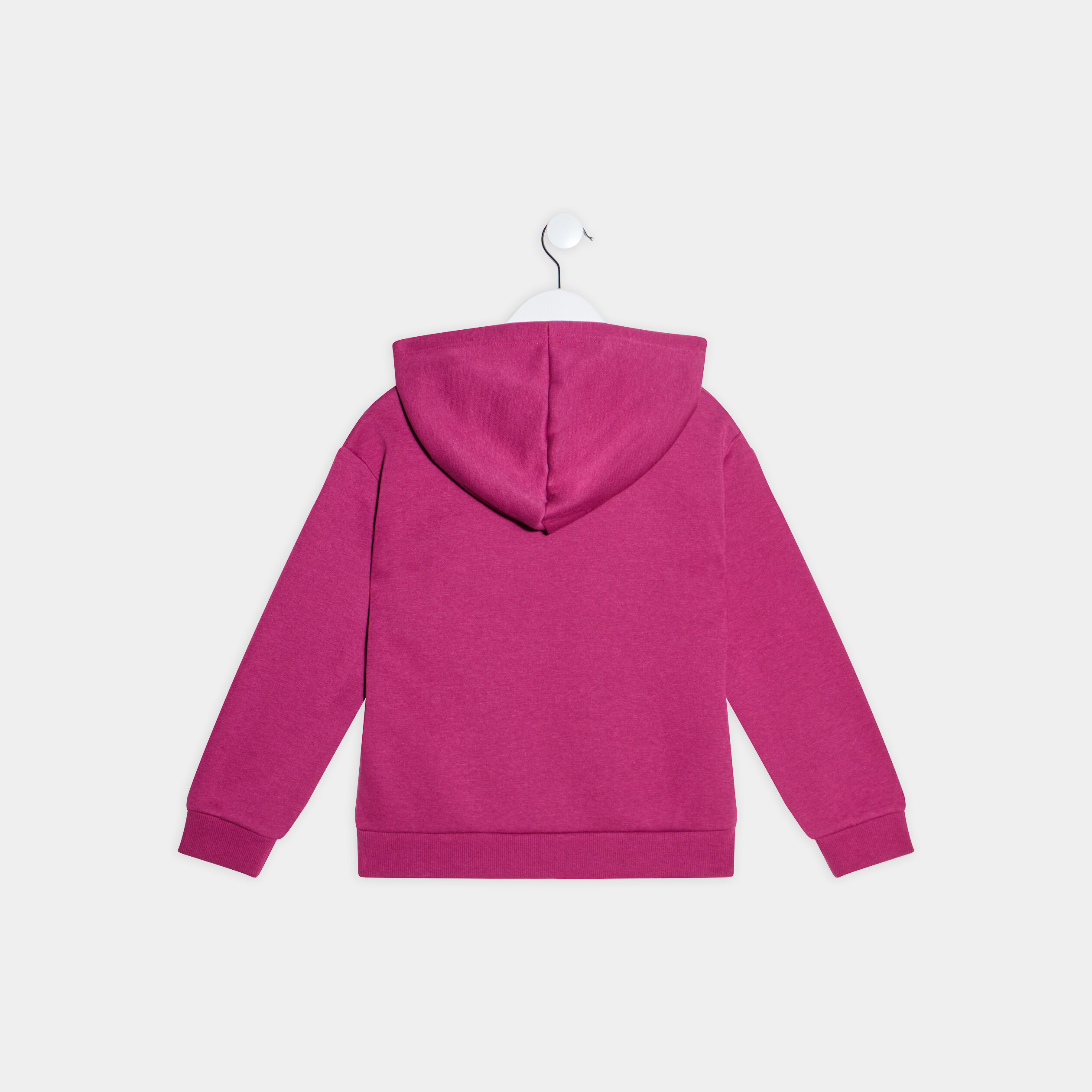 Sweat à capuche hoodie Liberto violet foncé fille | La Halle