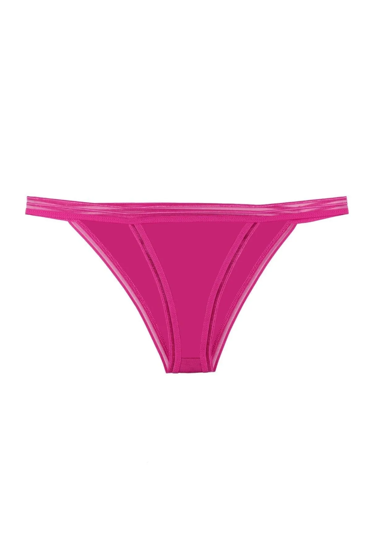 Sensu  Transparente elastische Bikini-Modell-Höschen für Damen, 7er-Pack, Set Kts3068