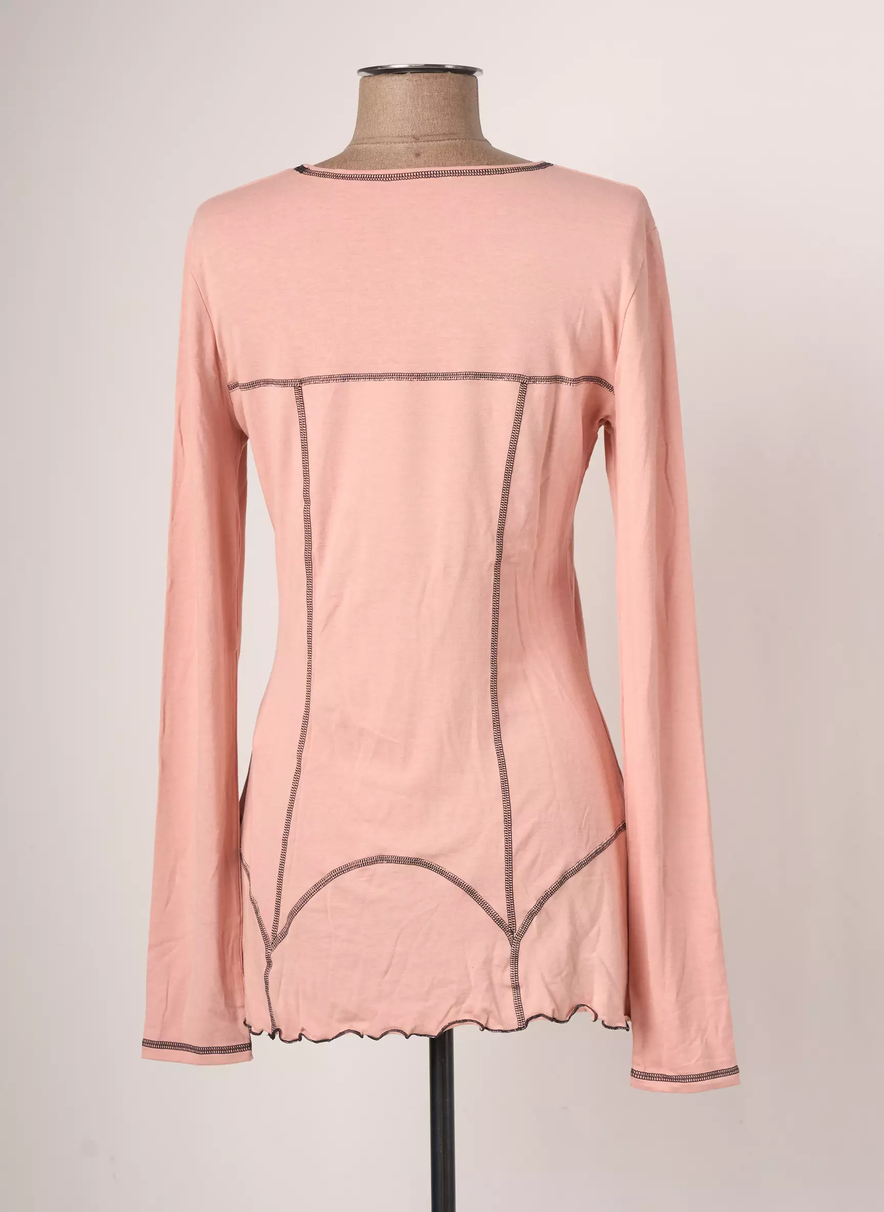 Chantal Thomass X Damart Tshirts Femme couleur rose