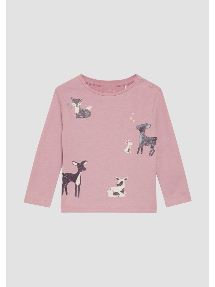 s.Oliver T-Shirt langarm in Pink günstig kaufen