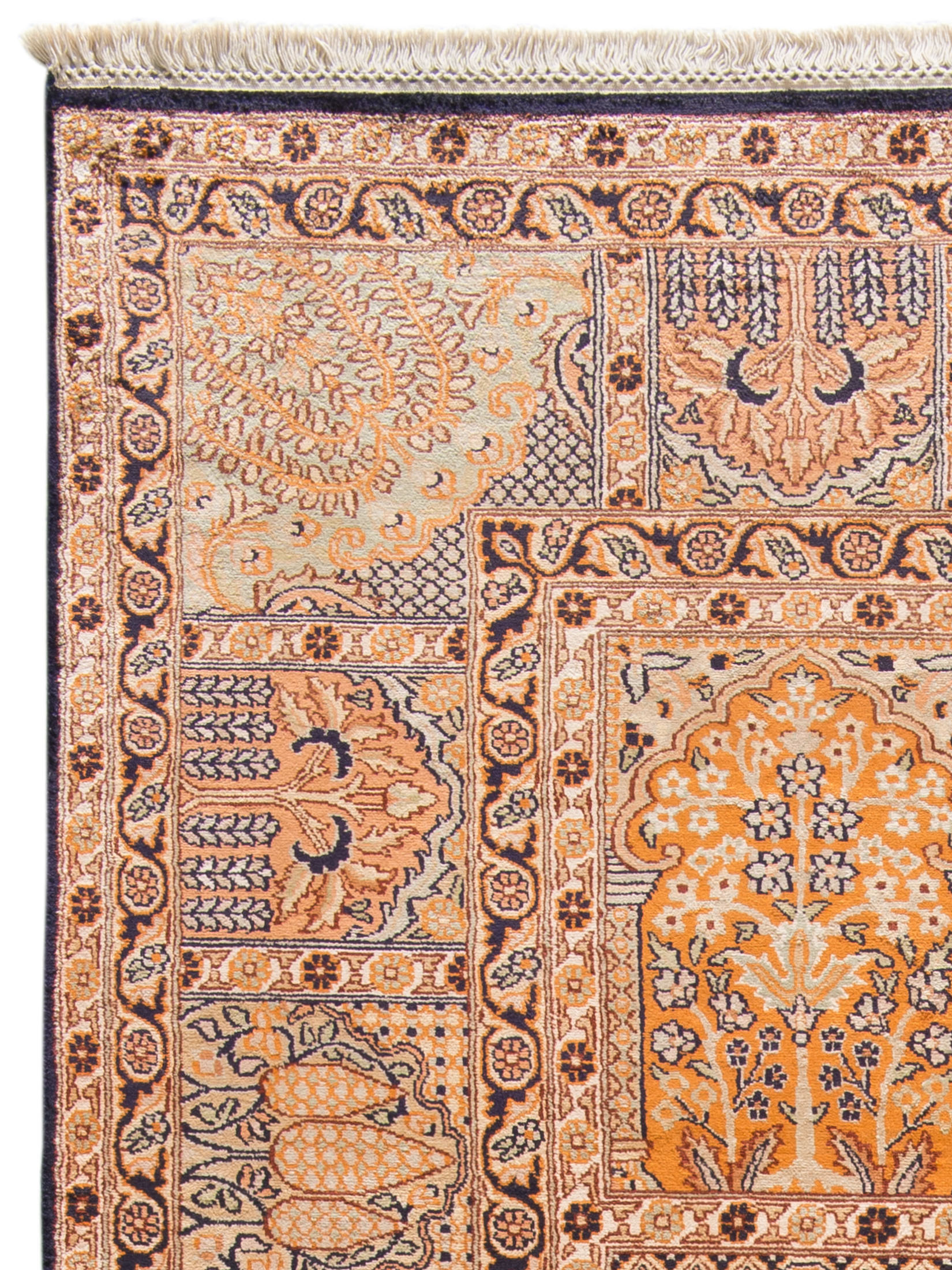 Kaschmir Seide 18/18 ca. 170 x 252 cm, Unikat / Einzelstück