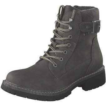 Via della Rosa Schnür Boots in grau