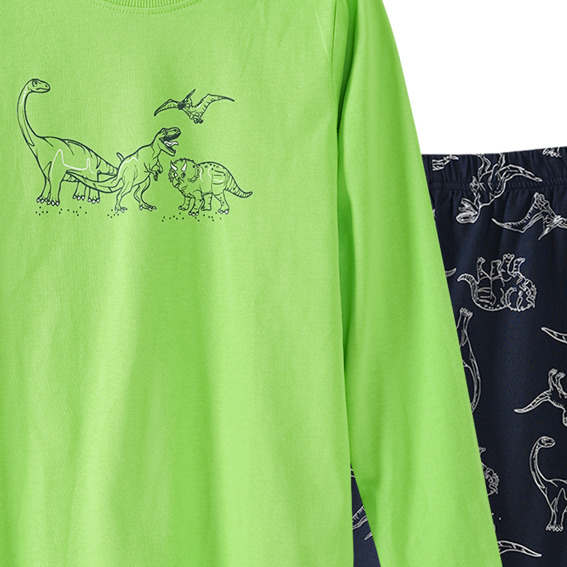 Jungen Schlafanzug mit Dino-Motiv