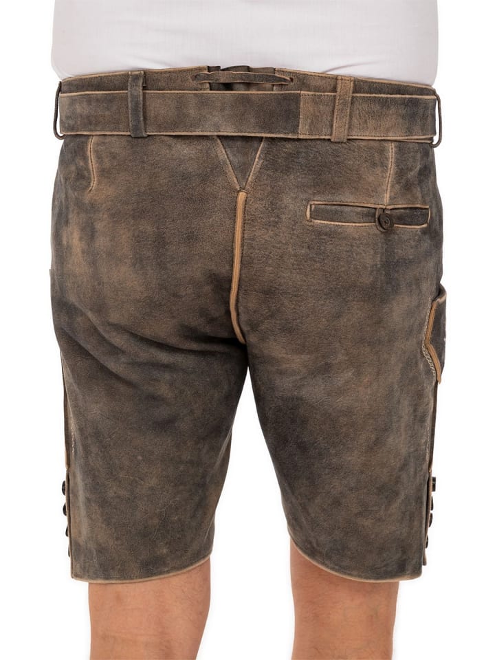 MADDOX Lederhose KIENBERG in kiesel günstig kaufen