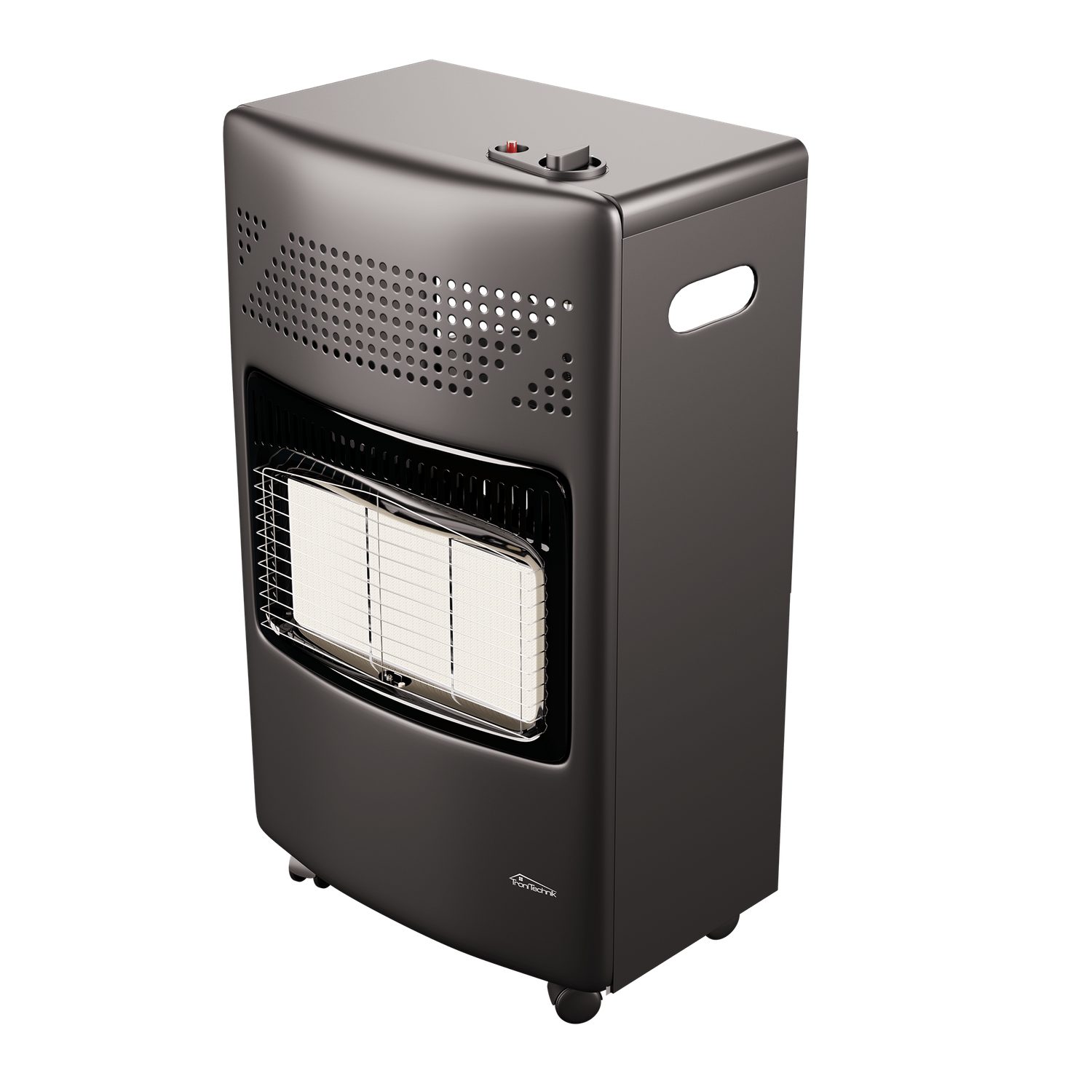 TroniTechnik Heizgerät Infrarot- Heizgerät HB-015 Gasheizer,Piezo-Zündung,4200 Watt,I3B/P(50), 4200 W, Überhitzungsschutz, drei Leistungsstufen:1500/2800/4200 Watt Edelstahl