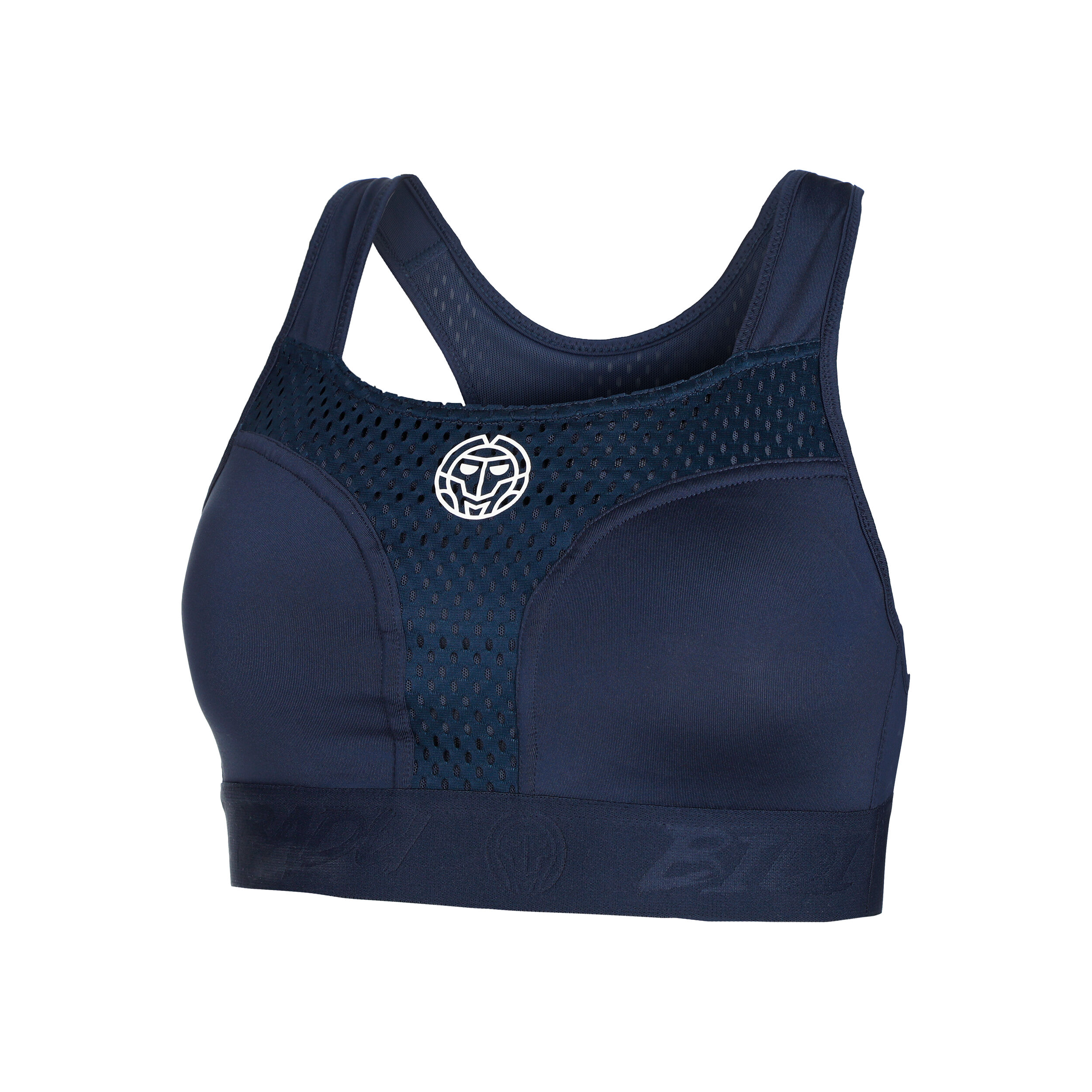 Crew High Support Sport-BH Damen - Dunkelblau
