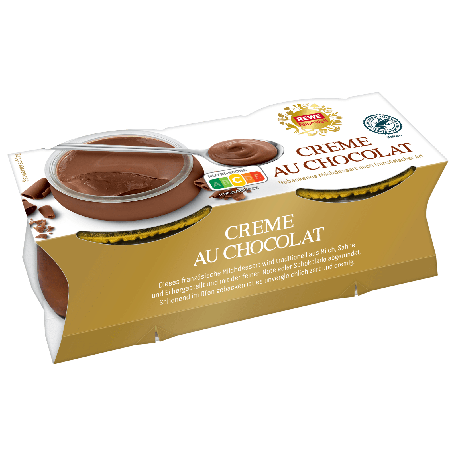 REWE Feine Welt Creme au Chocolat 2x100g