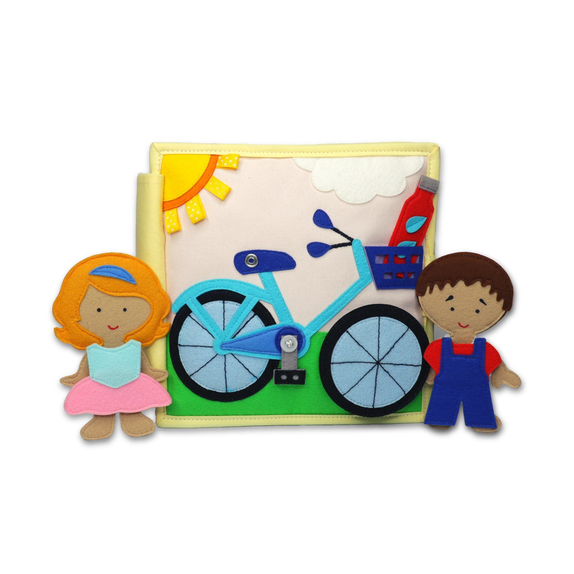 Jolly Designs Stoffbuch Mein Erstes Fahrrad
