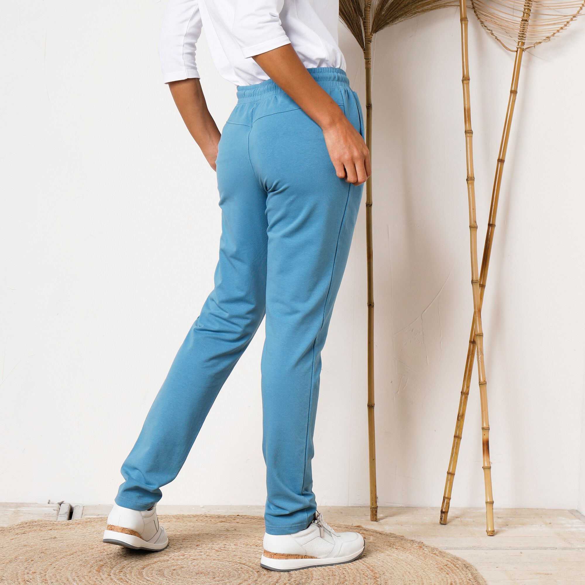 Pantalon jogpant ceinture élastiquée molleton