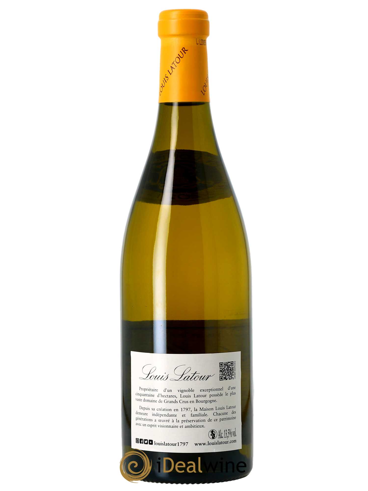 Bâtard-Montrachet Grand Cru Clos Poirier Louis Latour  2021 - Lot de 1 Bouteille