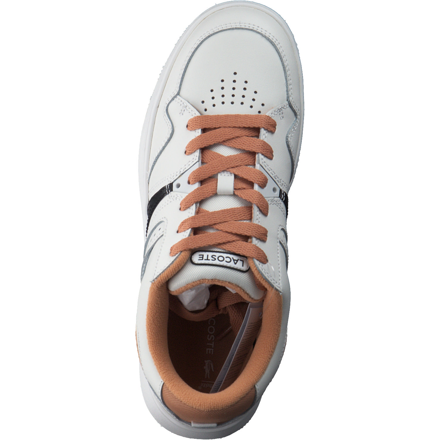 Lacoste L005 44SFA0048, Schnürschuhe, Damen, WHT / TAN