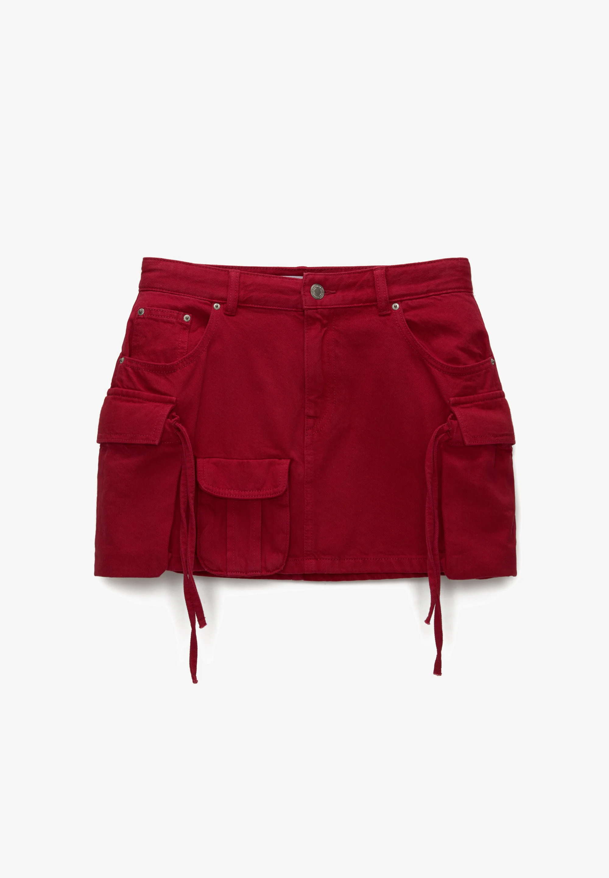 PULL&BEAR MULTIPLE POCKETS - Falda acampanada