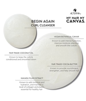 ALTERNA My Hair My Canvas Textures & Curls Haarshampoo-201 ml
