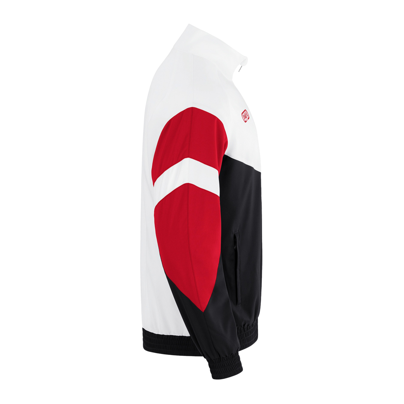 JAKO Retro Freizeitjacke Schwarz Weiss Rot F816