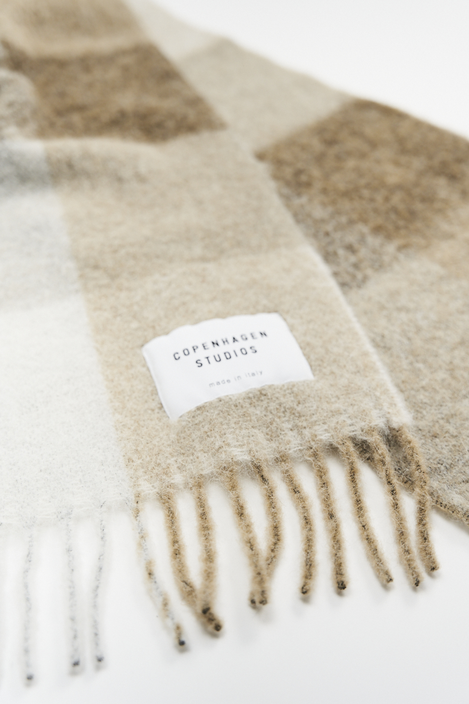 CPH SHAWL 4 wool mix beige