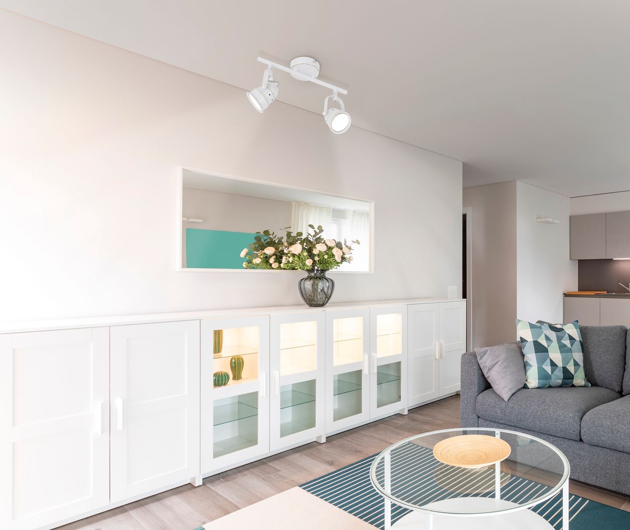 Näve Leuchten 2er LED Deckenspot 