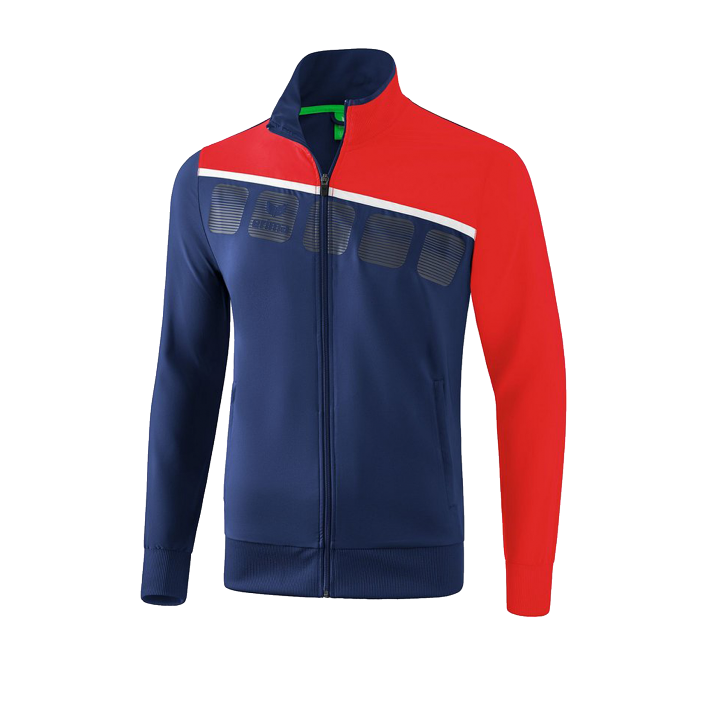 Erima 5-C Präsentationsjacke Blau Rot